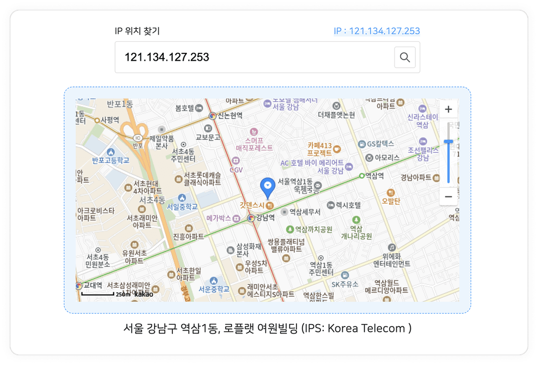 loplat ip location service logo